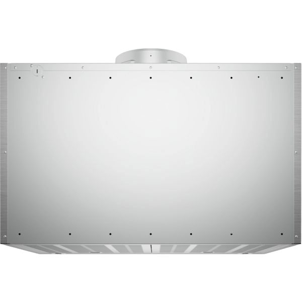 Undercabinet stainless steel range hood insert with vent connection, part of kitchen appliances and home improvement tools collection