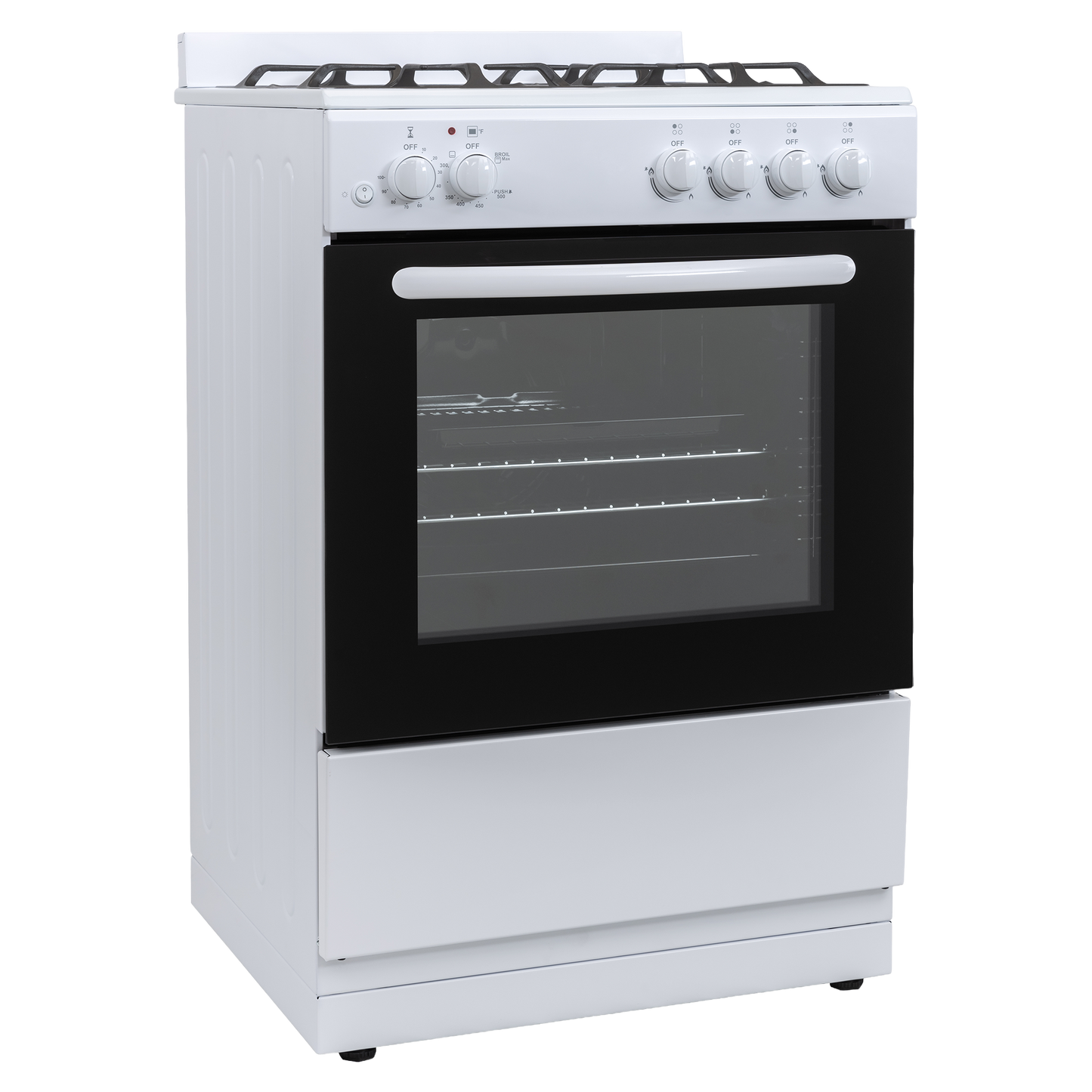 Element Electronics 24" Gas Range (EGR244MCCW)