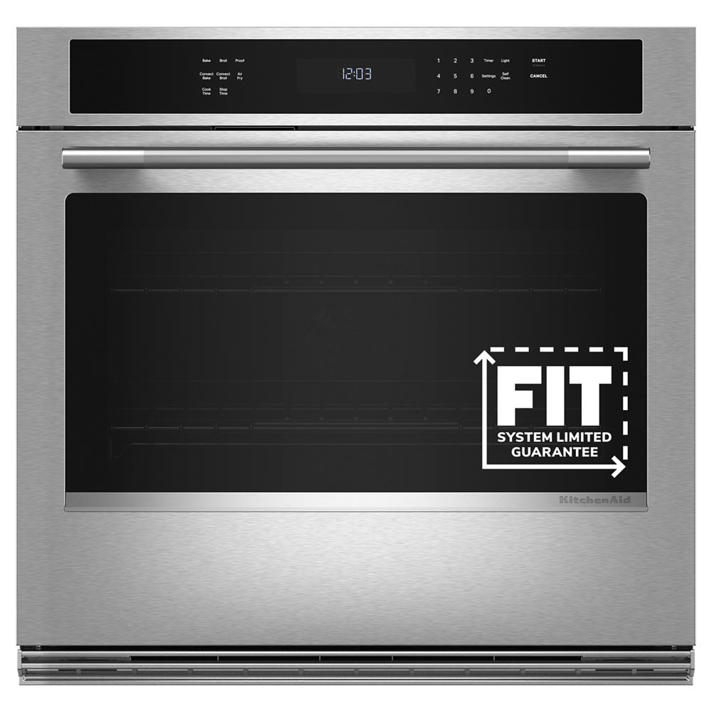 30-inch Electric Single Wall Oven with No Preheat Air Fry Mode - PrintShield™ Finish