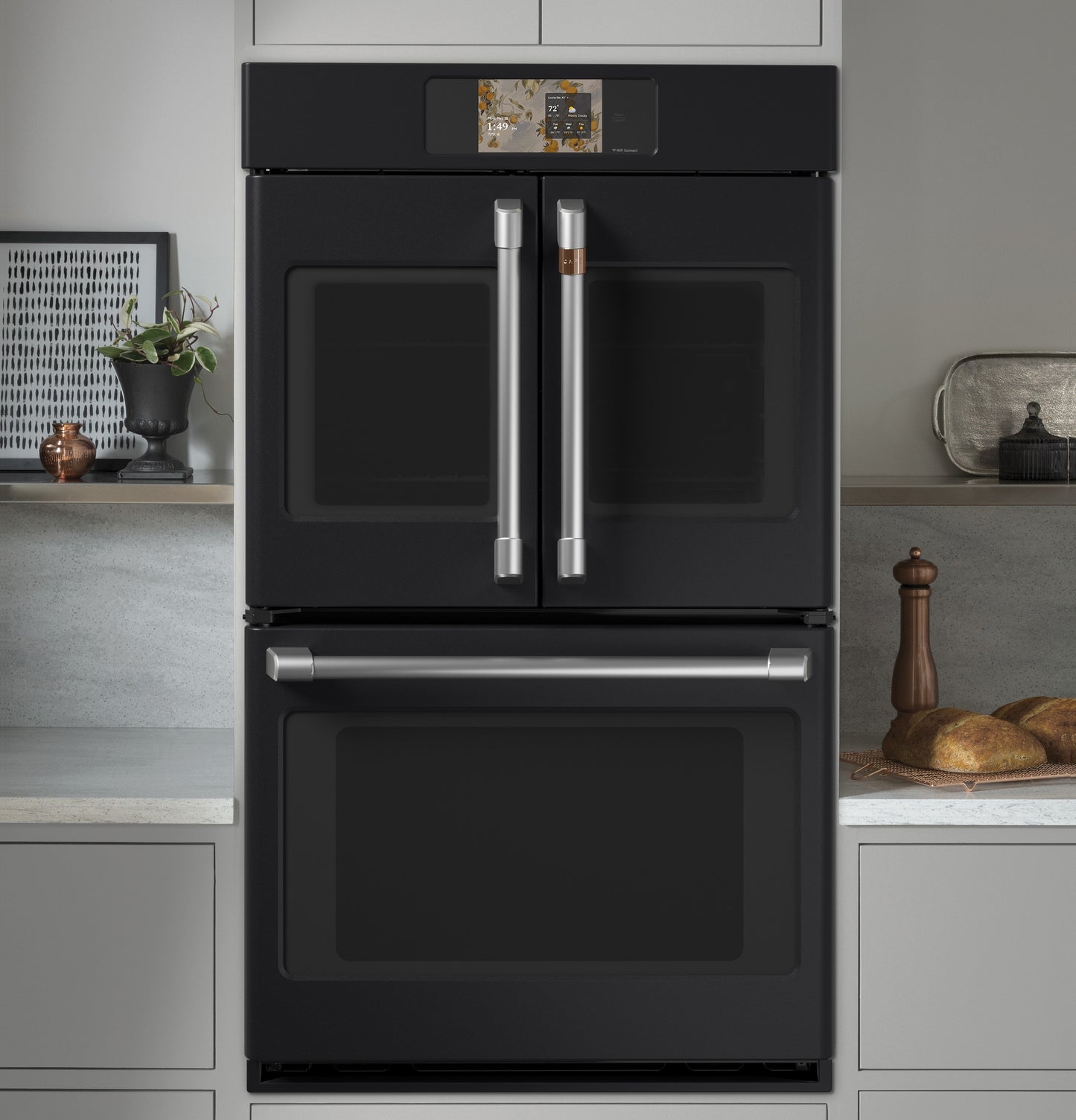 CAFÉ™ Professional Series 30" Smart Built-In Convection French-Door Double Wall Oven
