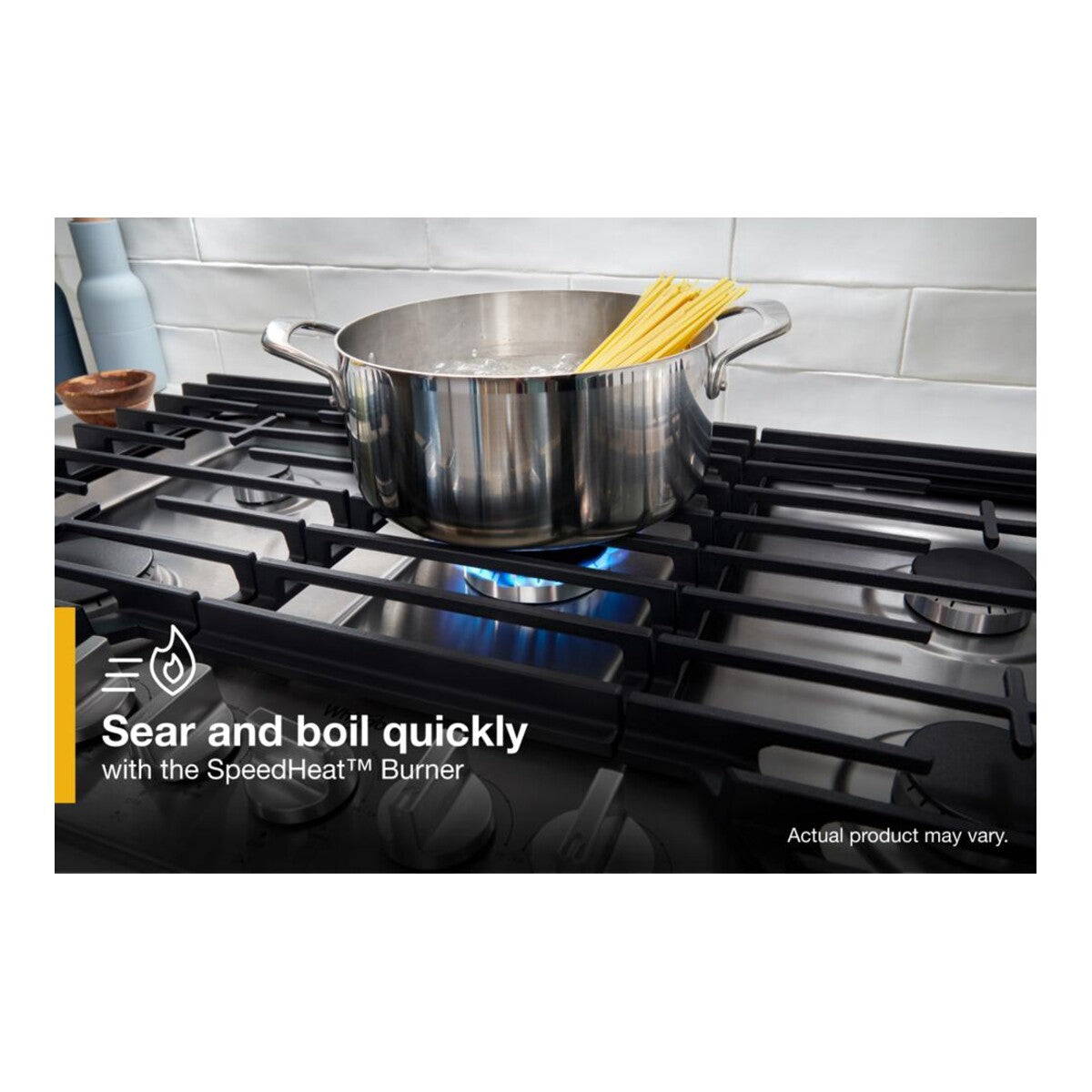 30-inch Gas Cooktop with EZ-2-Lift™ Hinged Cast-Iron Grates