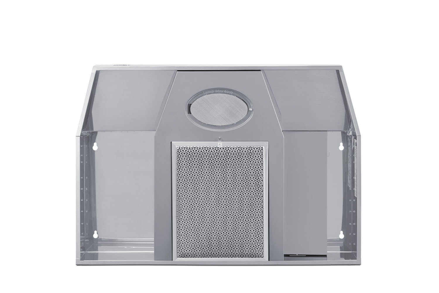 Stainless steel 24-inch under cabinet convertible range hood for kitchen and home improvement appliances.