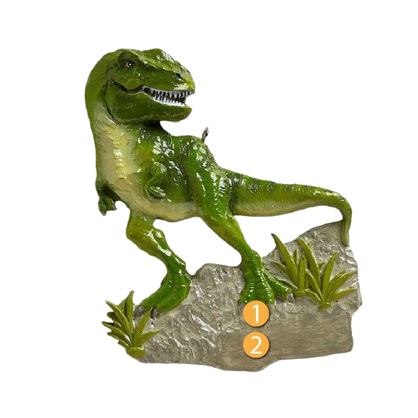 Rudolph & Me Personalized T-Rex Dinosaur Ornament Gift – Hartville