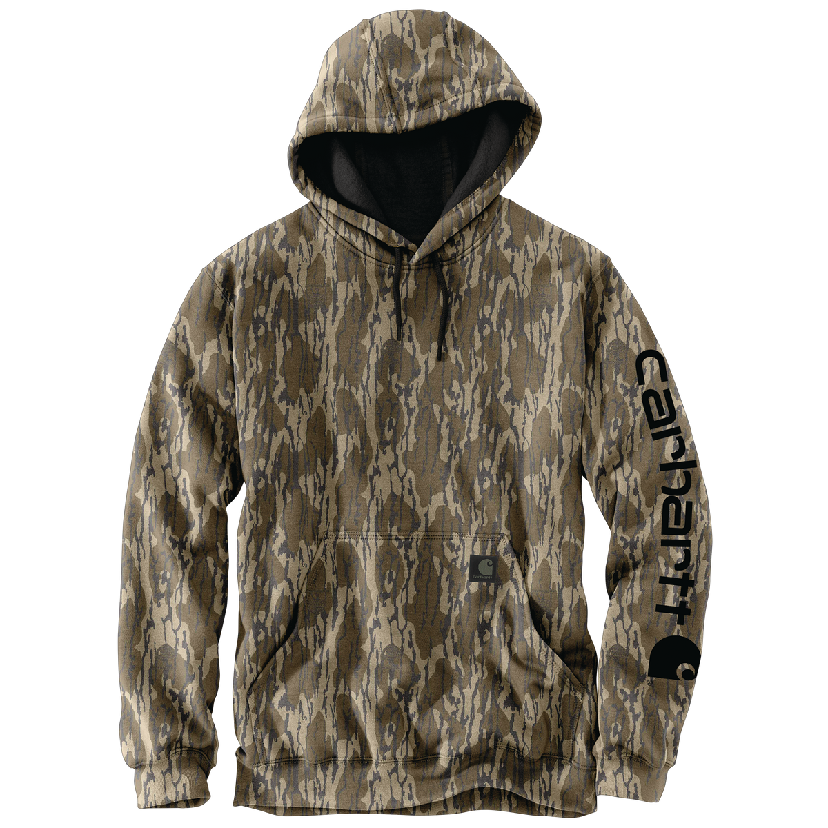 Carhartt Marquette Mossy Oak Camo Sweatshirt - Mossy Oak Bottomland Camo, XL