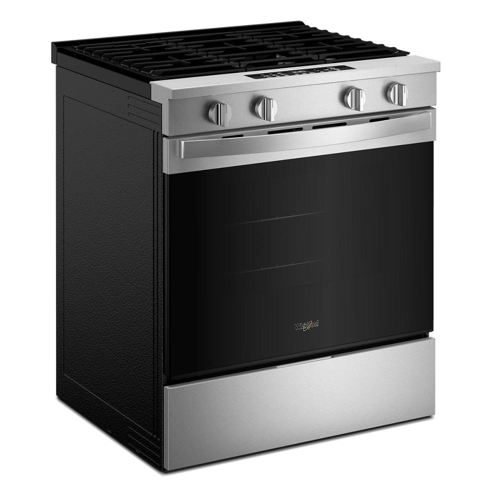 30-inch Gas Smart Range with Air Cooking Technology and Steam Clean