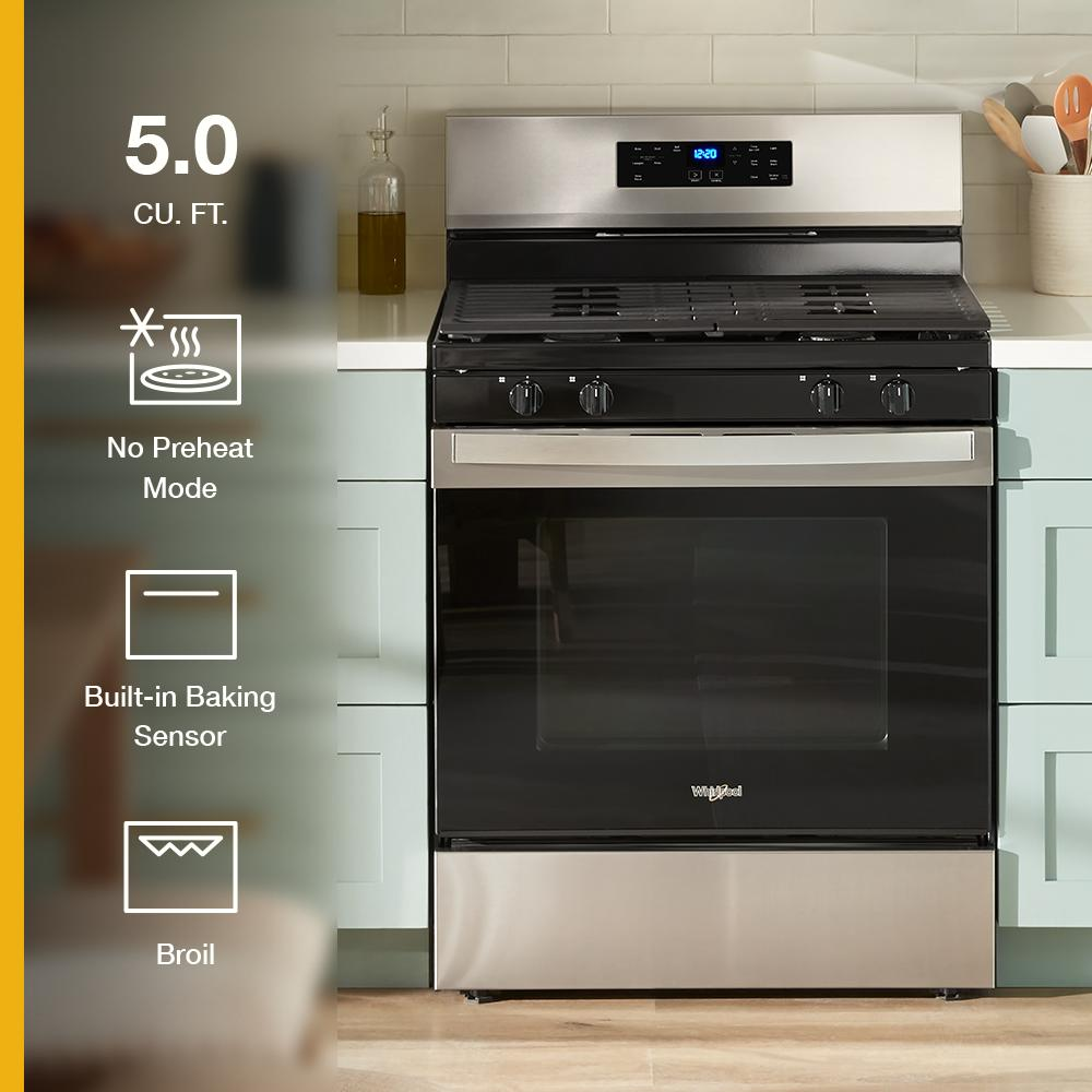 30-inch Self Clean Gas Range with No Preheat Mode