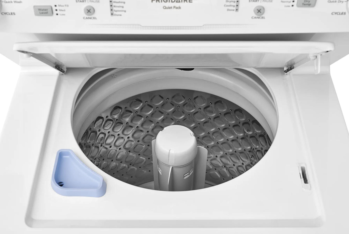 Electric Washer/Dryer Laundry Center - 3.9 Cu. Ft Washer and 5.5 Cu. Ft. Dryer