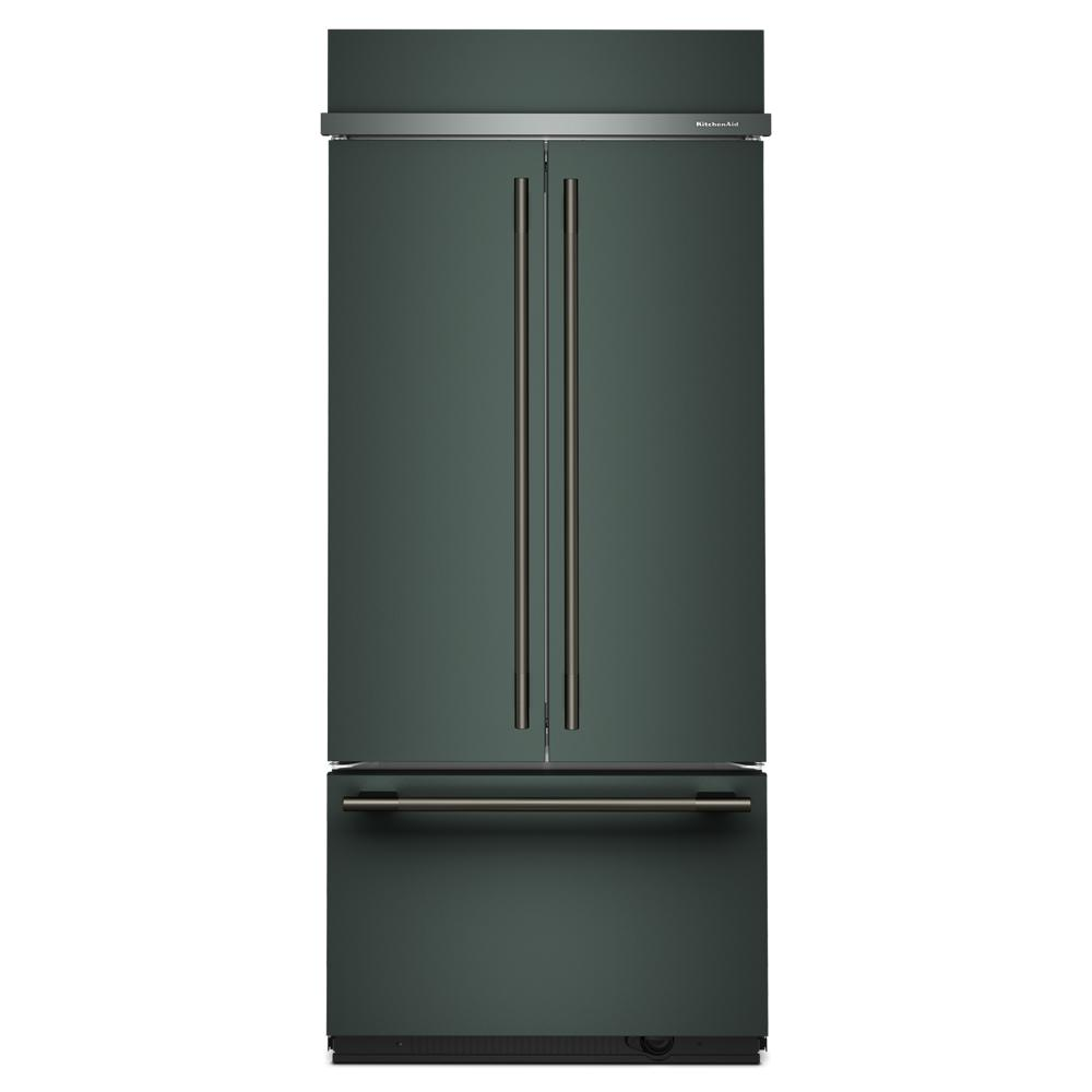 20.8 Cu. Ft. 36" Built-In French Door Bottom Mount Refrigerator with Platinum Interior