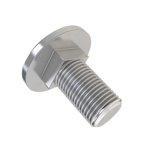 Round head square neck bolt made of steel for John Deere parts and hardware collections under $50