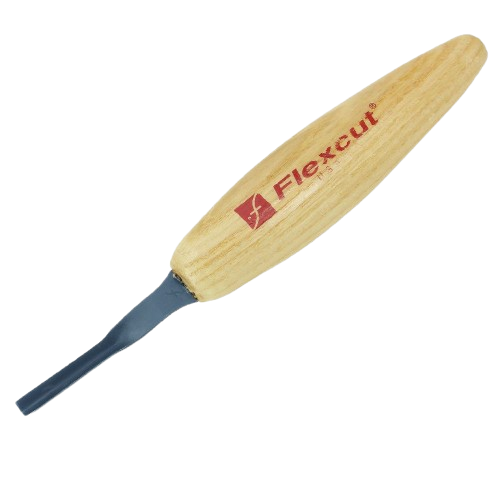 Woodcarving micro V-tool with wooden handle for detailed carving in woodworking tools and carving collections under $50