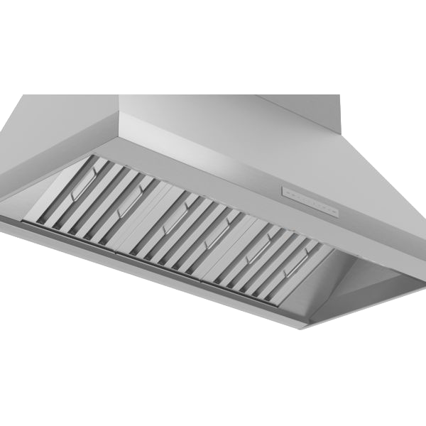 Professional, Pyramid Chimney Wall Hood, 48'', Stainless Steel