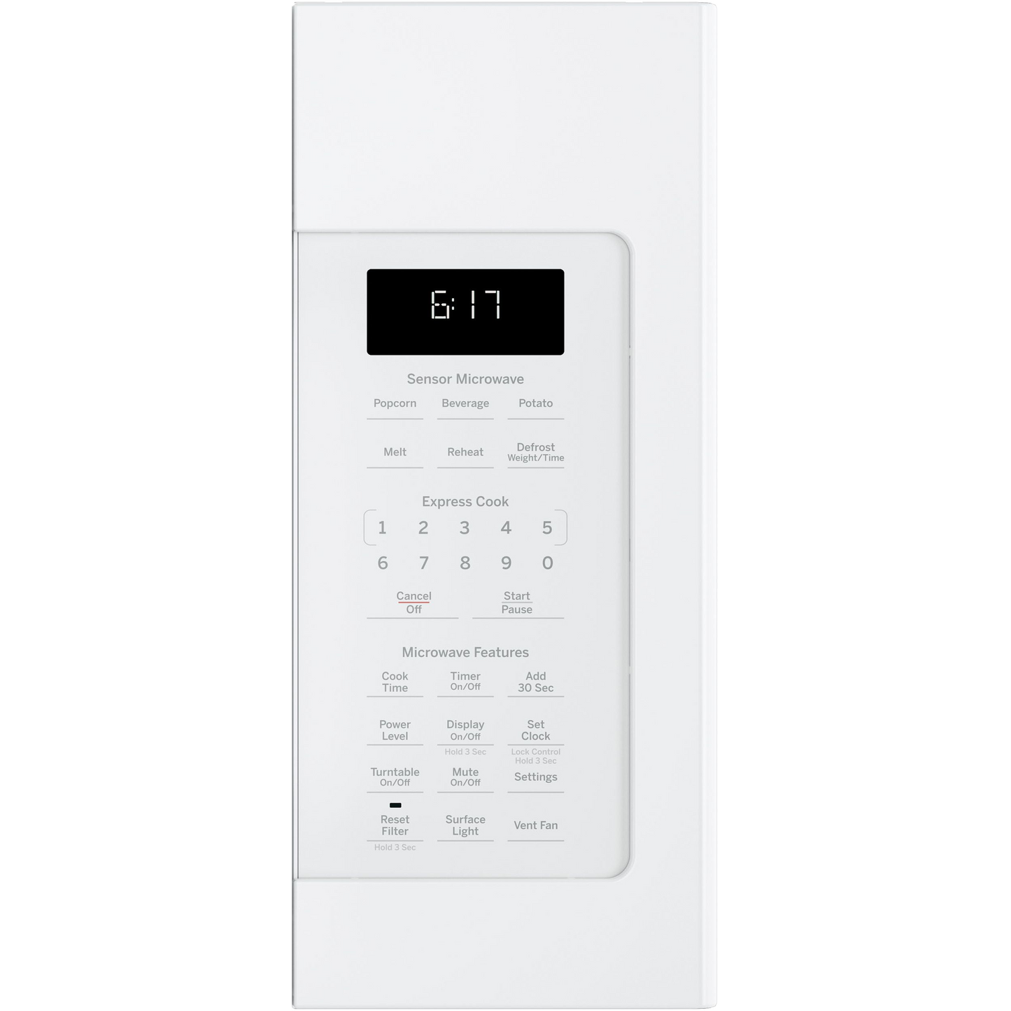 GE® 1.7 Cu. Ft. Over-the-Range Sensor Microwave Oven
