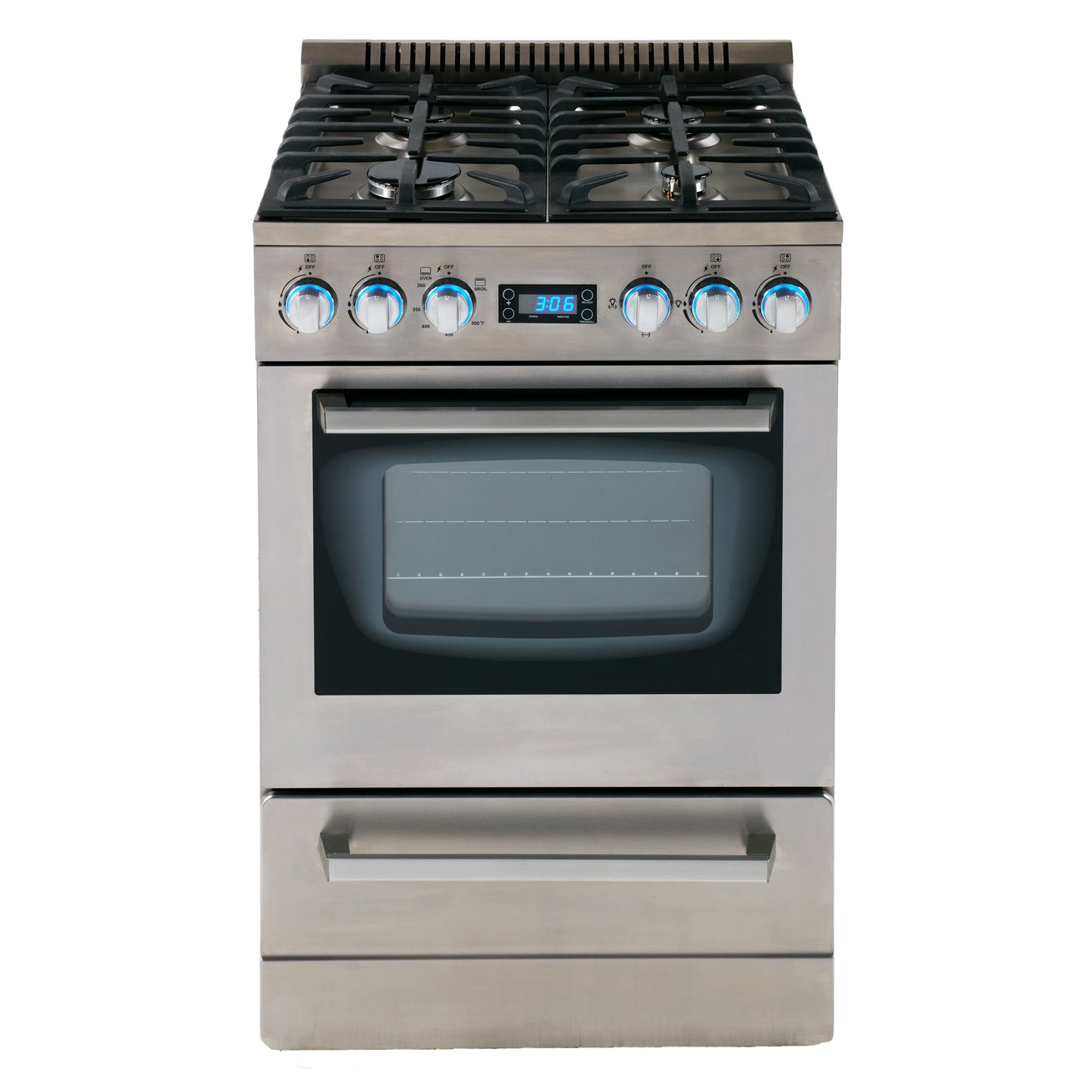 Avanti ELITE Series 24" Gas Range Oven - Stainless Steel