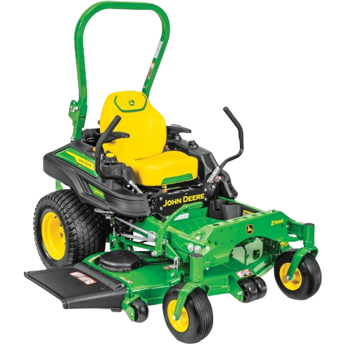Green and yellow zero-turn riding mower with 60-inch cutting deck for efficient lawn care and home improvement tasks