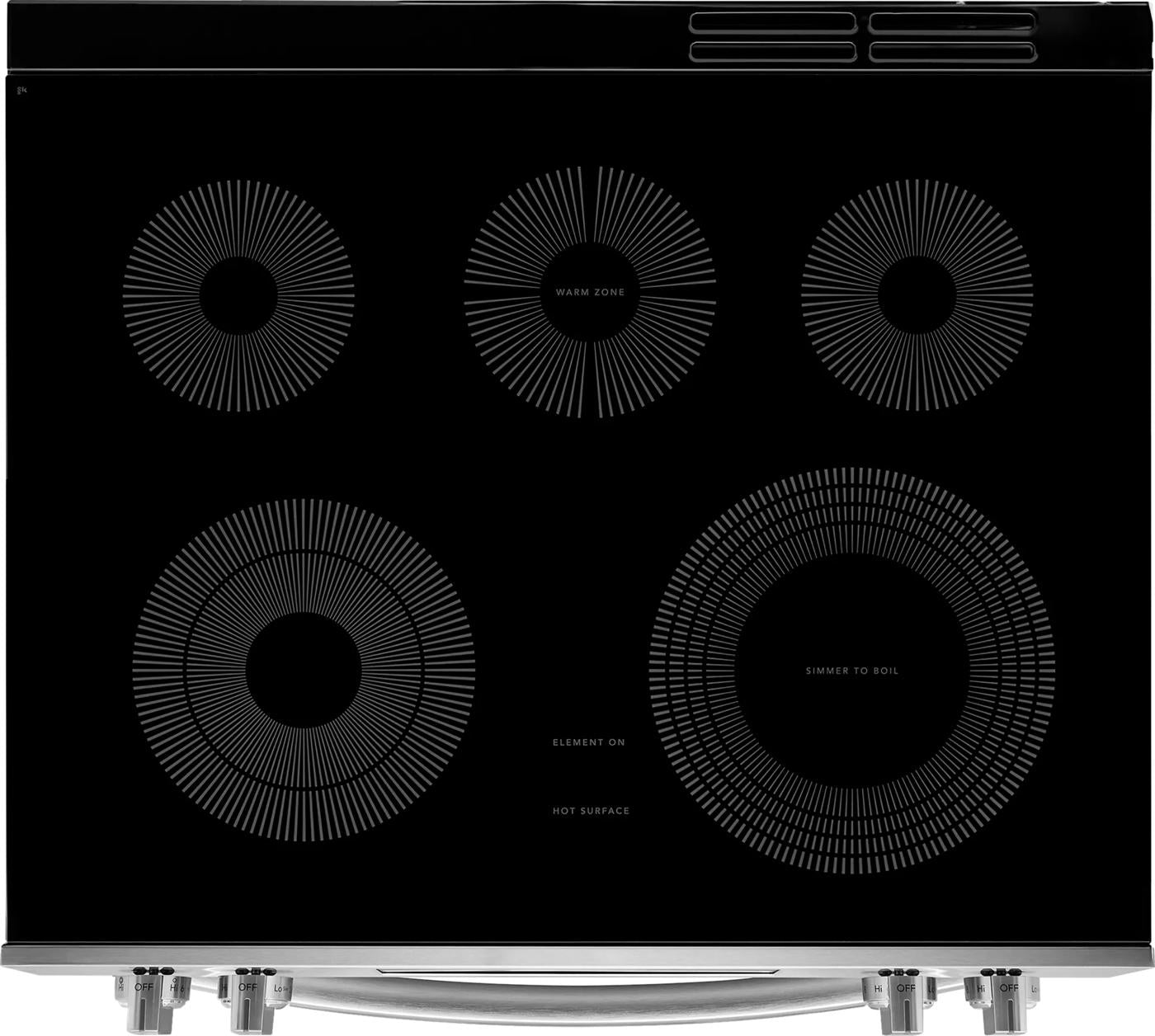 30" Electric Range with Stone-Baked Pizza