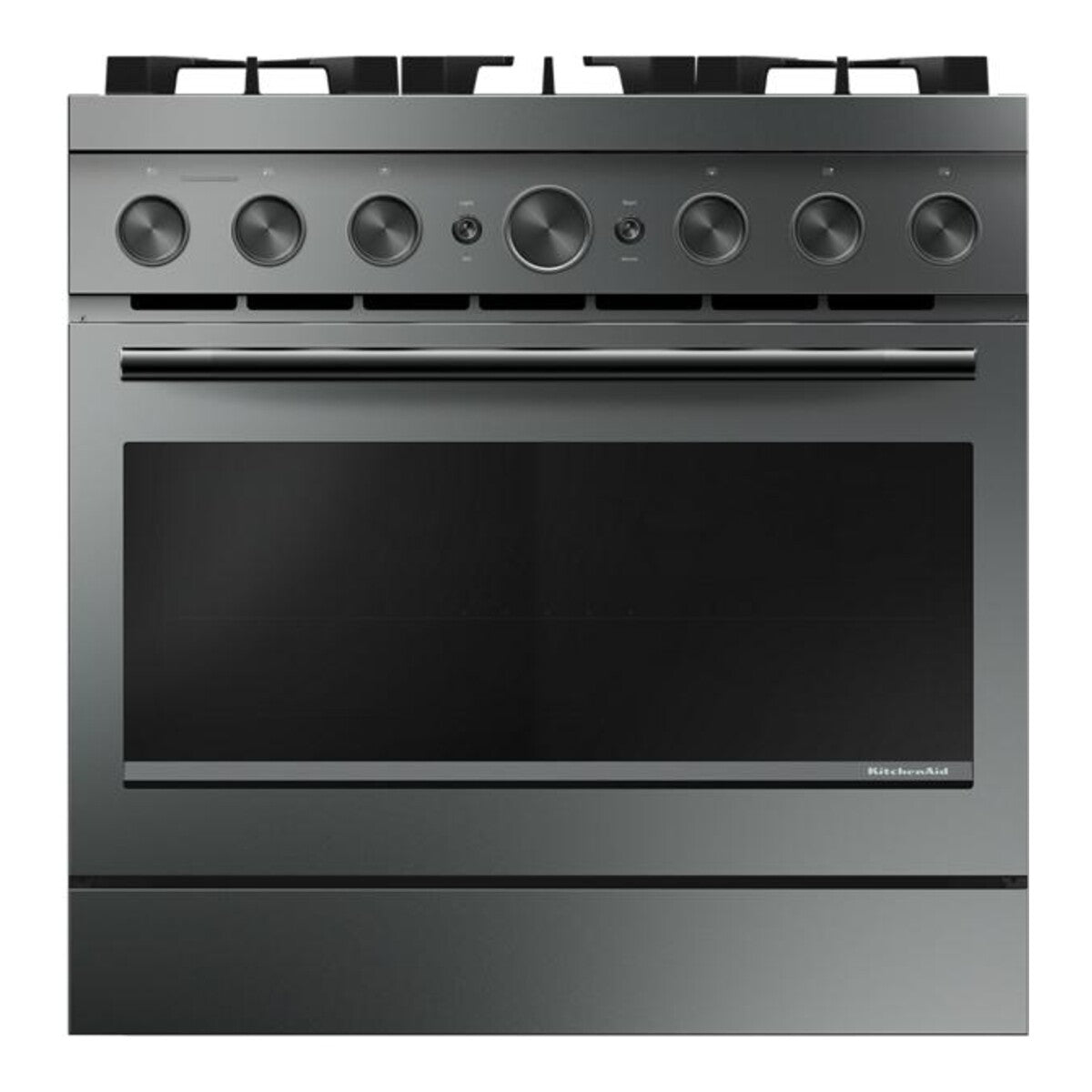 36-Inch 6 Burner Commercial-Style Dual Fuel Range with No Preheat Air Fry Mode