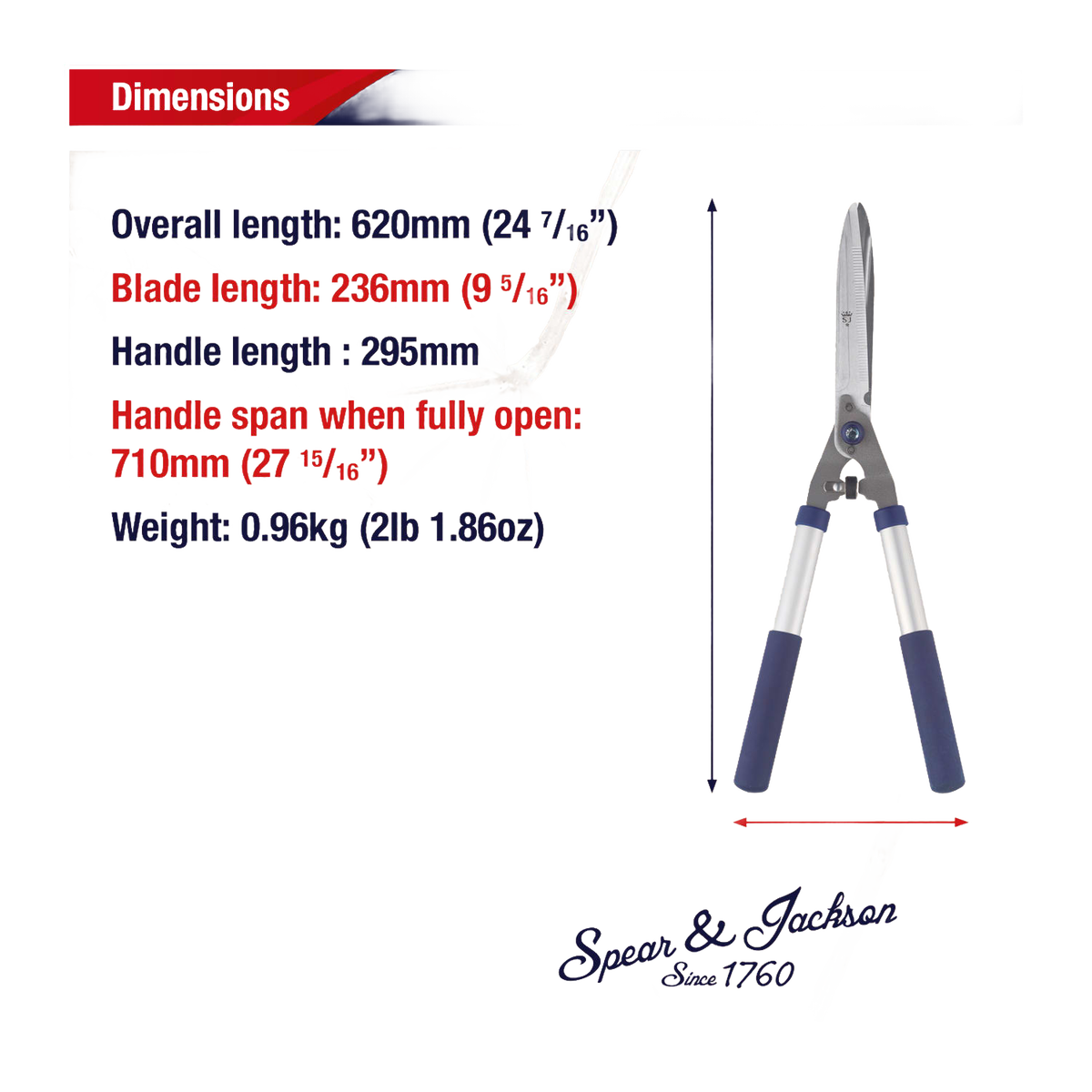 Razorsharp Advantage Hedge Shears