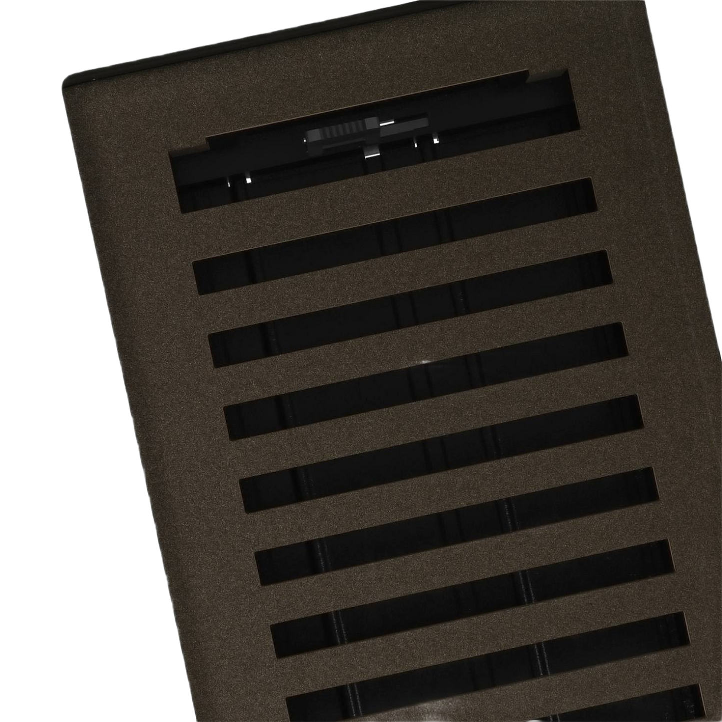 Bronze age Montezuma floor register with solid steel face and adjustable vent for plumbing and home improvement under $50