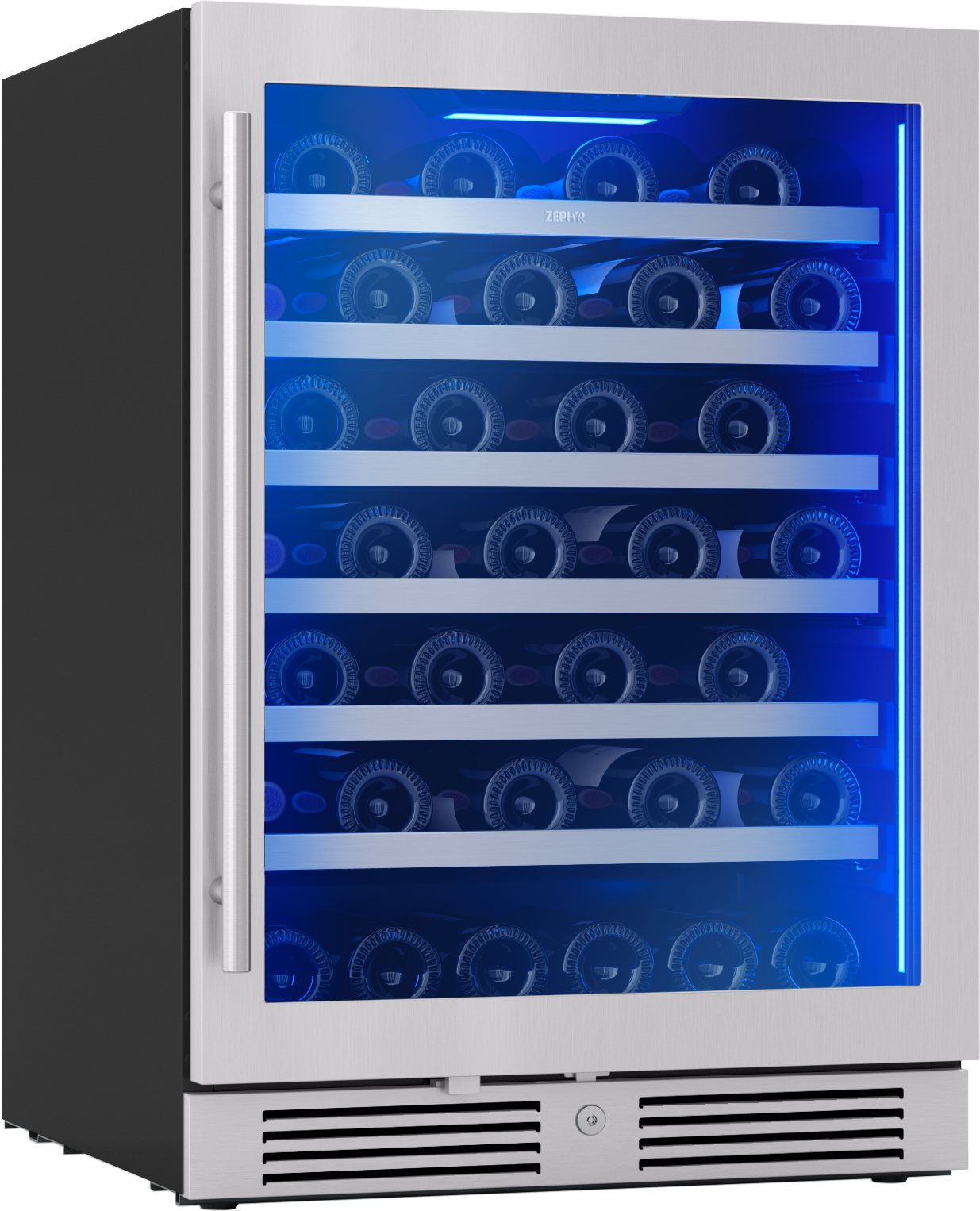 Presrv Wine Cooler, 24in UC, SS+Gls, Rvs Door, 1Z