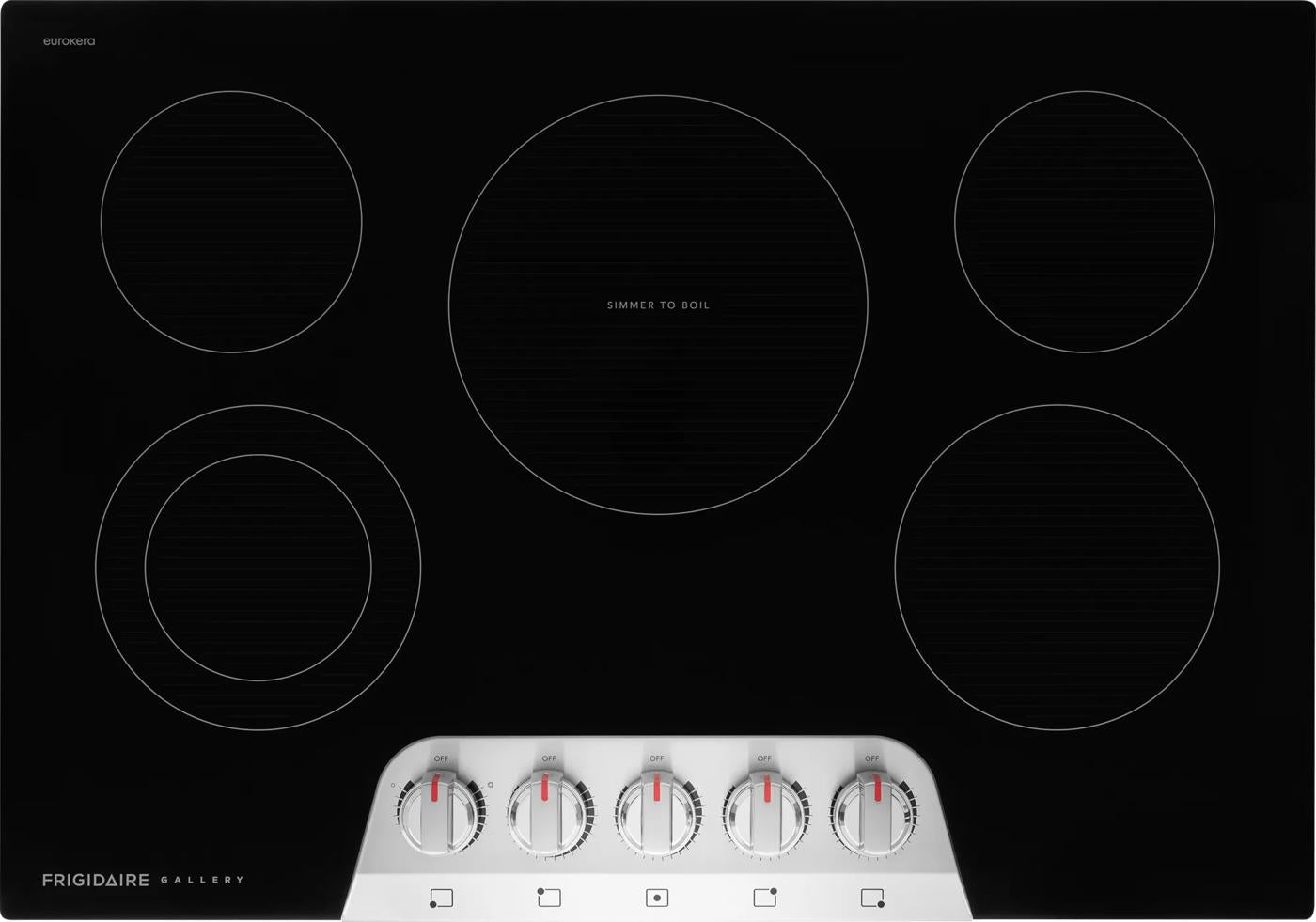 30" Electric Cooktop
