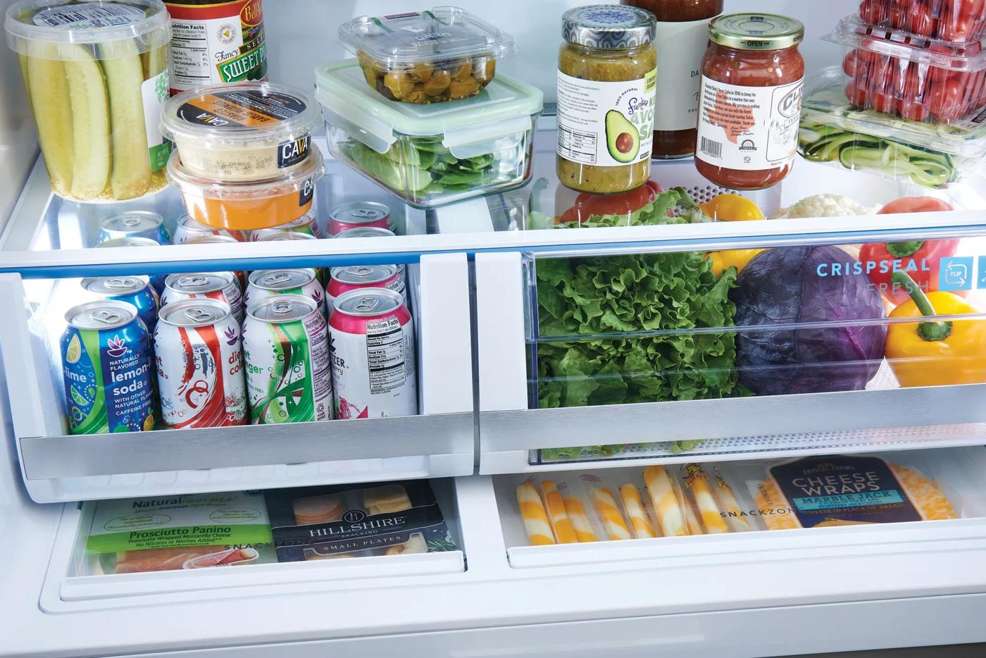 26 Cu. Ft. Standard-Depth 4-Door French Door Refrigerator