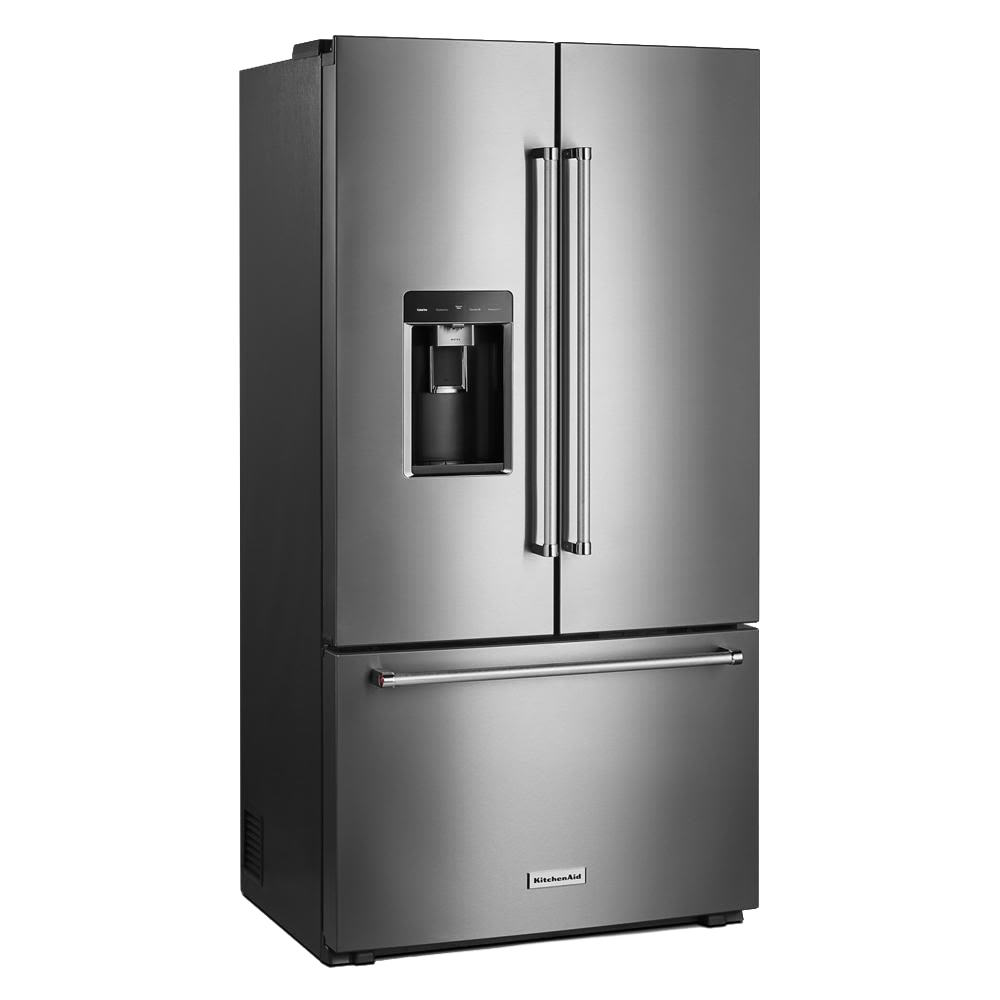 23.8 cu. ft. 36" Counter-Depth French Door Platinum Interior Refrigerator with PrintShield™ Finish