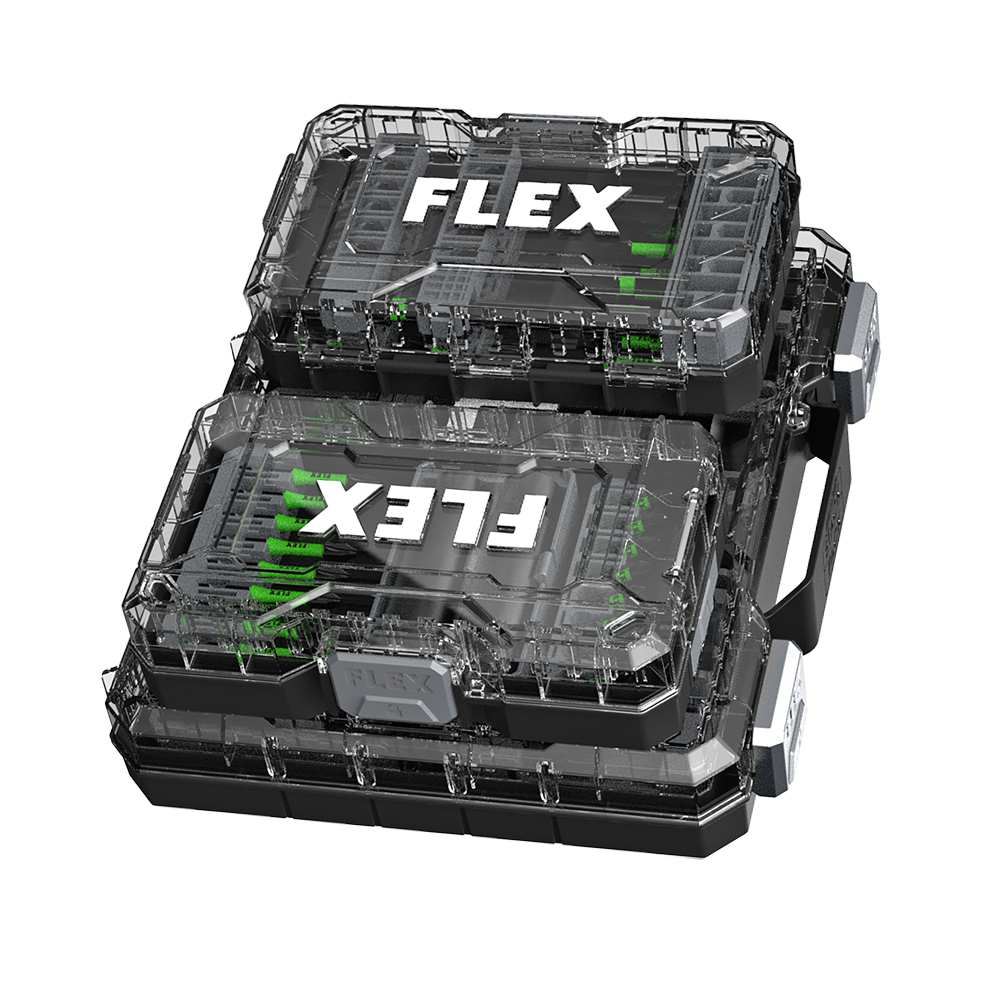 FLEX 10-Pc. Thin Wall Deep Well 6-Point 1/2" Drive Impact Nut Socket Set