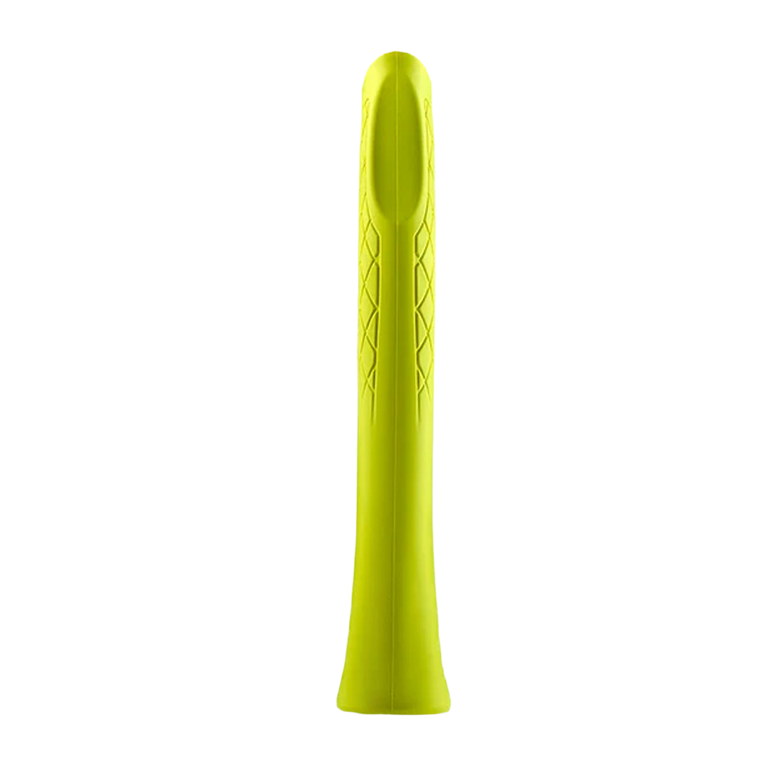 Bright yellow replacement grip with diamond-pattern texture designed for enhanced tool handling in home improvement tasks