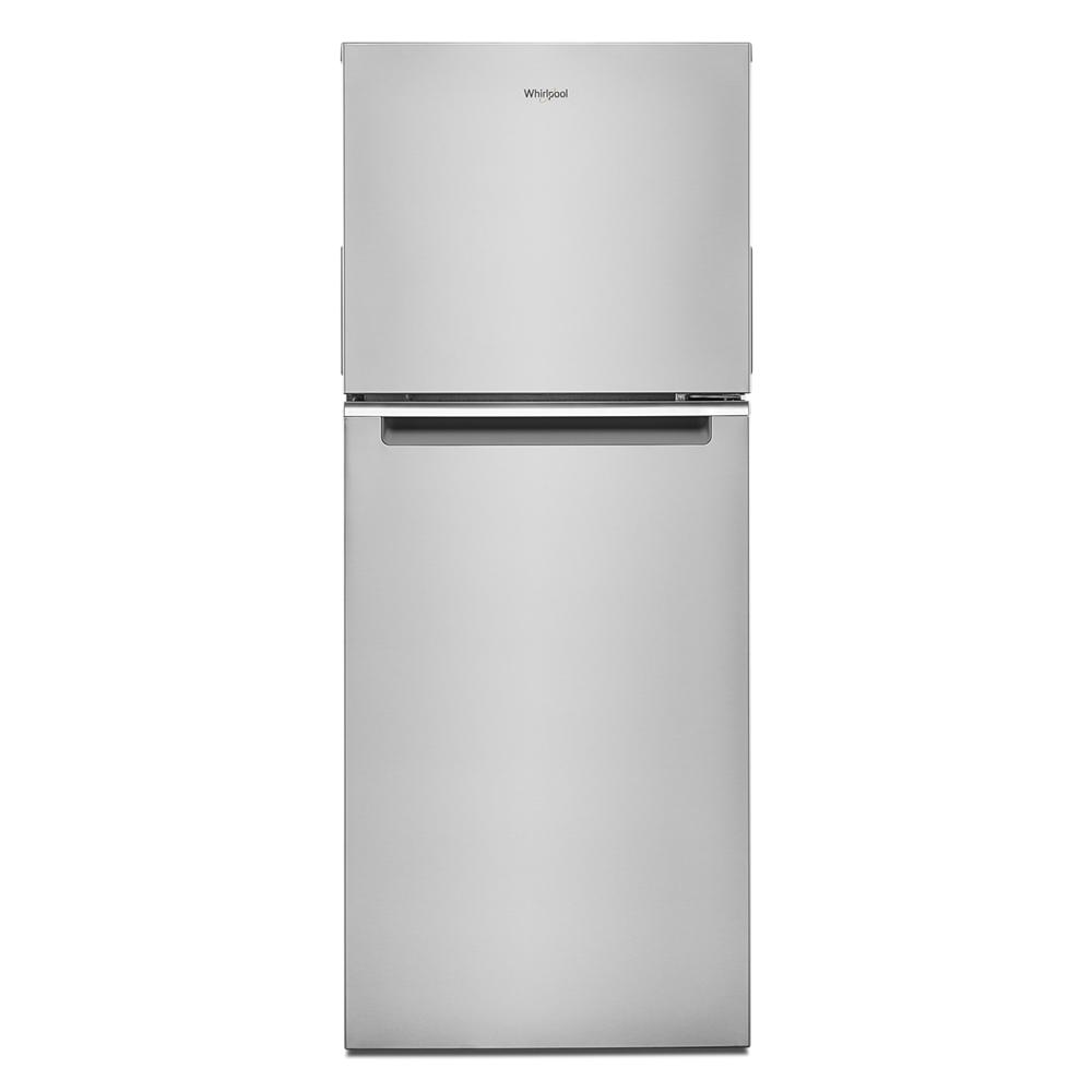 Whirlpool top-freezer refrigerator in stainless steel finish from kitchen appliances and top freezer collection