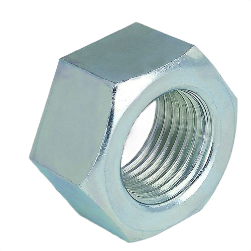 Hexagonal metal nut with threaded interior suitable for John Deere parts and accessories in hardware collections under $25