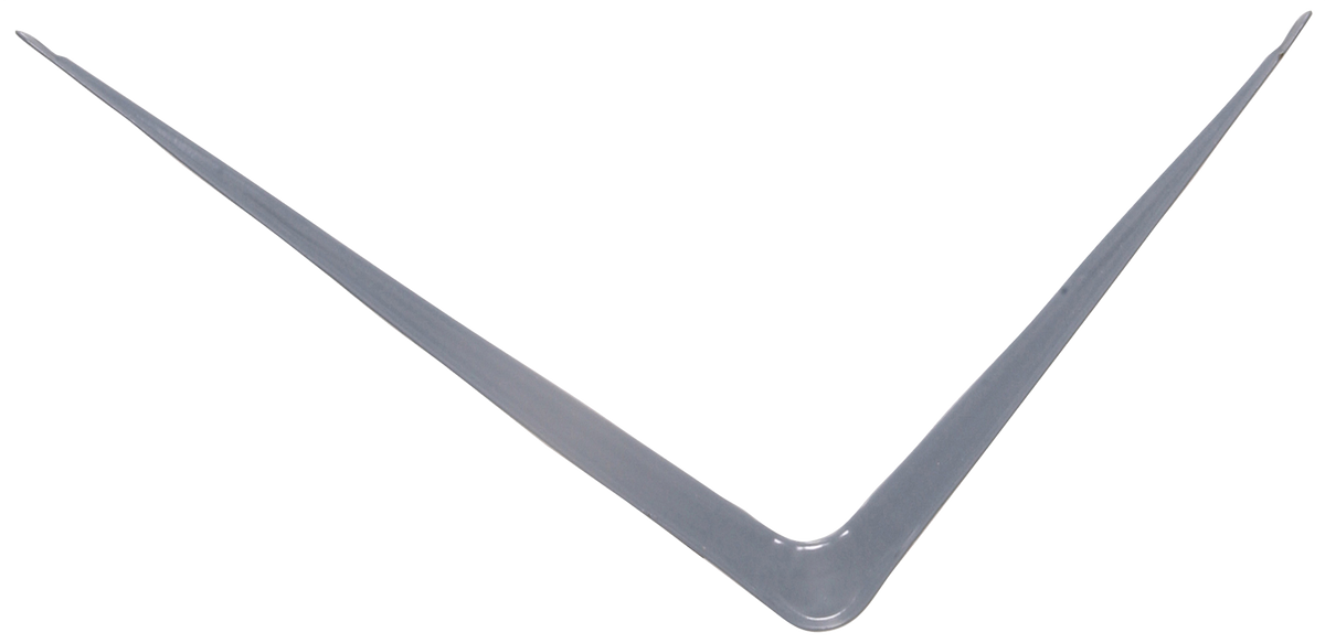 Hardware Essentials Shelf Bracket Gray (8" x 10")