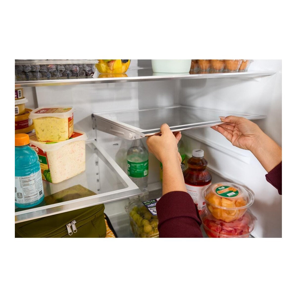 36-Inch French Door Refrigerator with Ice Maker - 31 cu. ft.