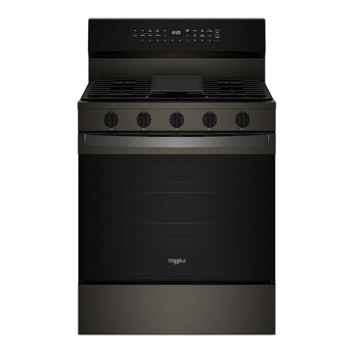 30-inch Smart Gas Range with Air Cooking Technology, No Preheat Air Fry, Steam/Self Clean and High Speed Preheat