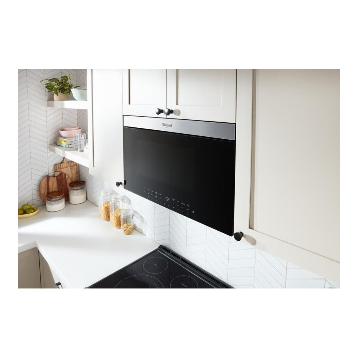Air Fry Over- the-Range Oven with Flush Built-in Design