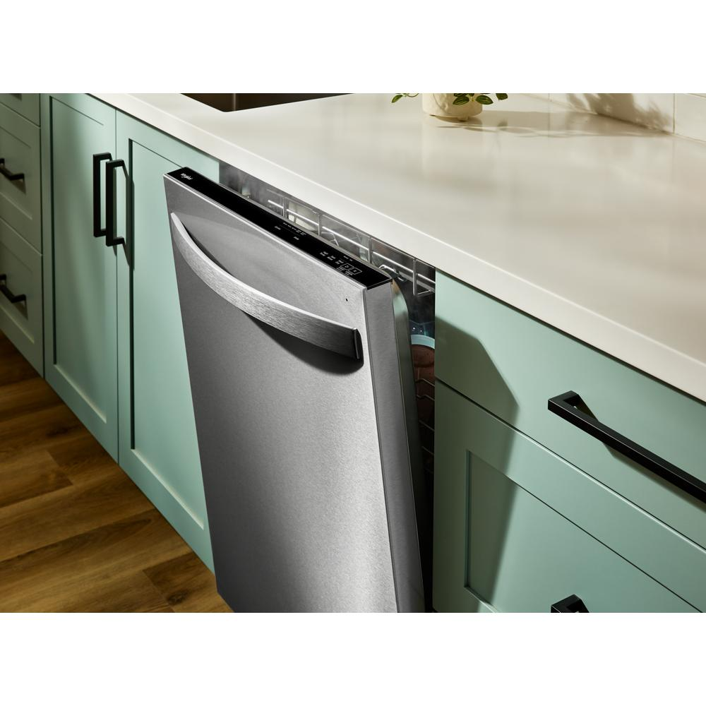 Whirlpool® 24-Inch Top Control Dishwasher with Total Coverage Wash and Auto Open Air Dry in Fingerprint Resistant Stainless Steel