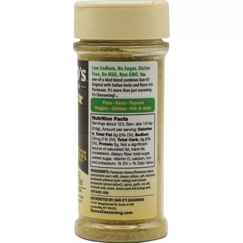 Dan-O's Cheesoning Seasoning, 2.6 Oz