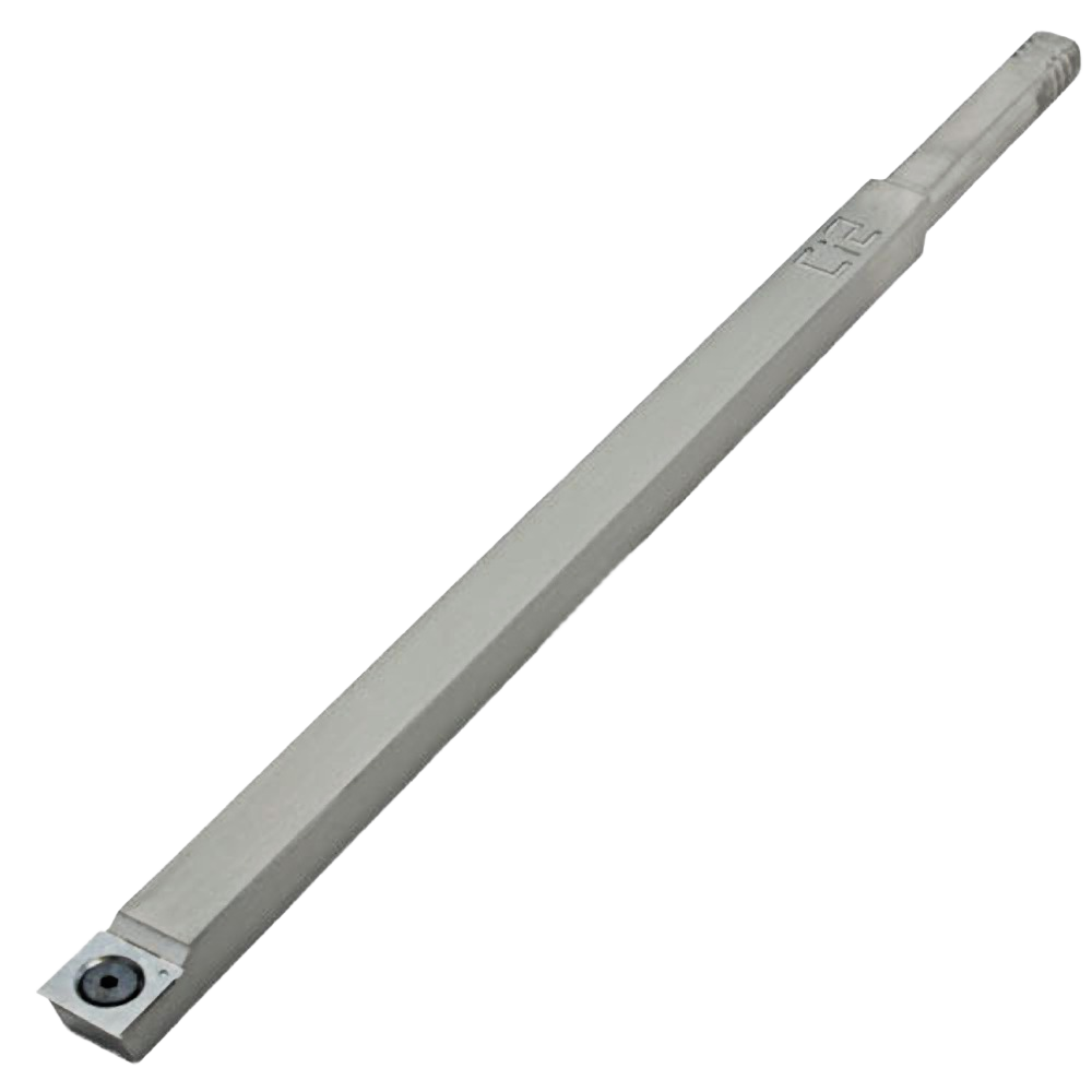 Mid-size unhandled wood rougher tool with metal body designed for woodworking and home improvement tasks