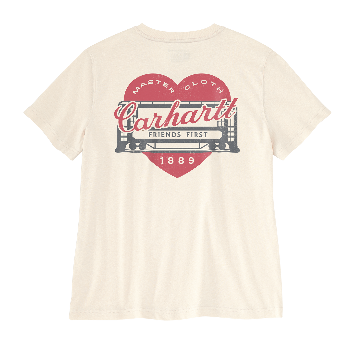 Carhartt Women's Irvine Relaxed Heritage Heart T-Shirt