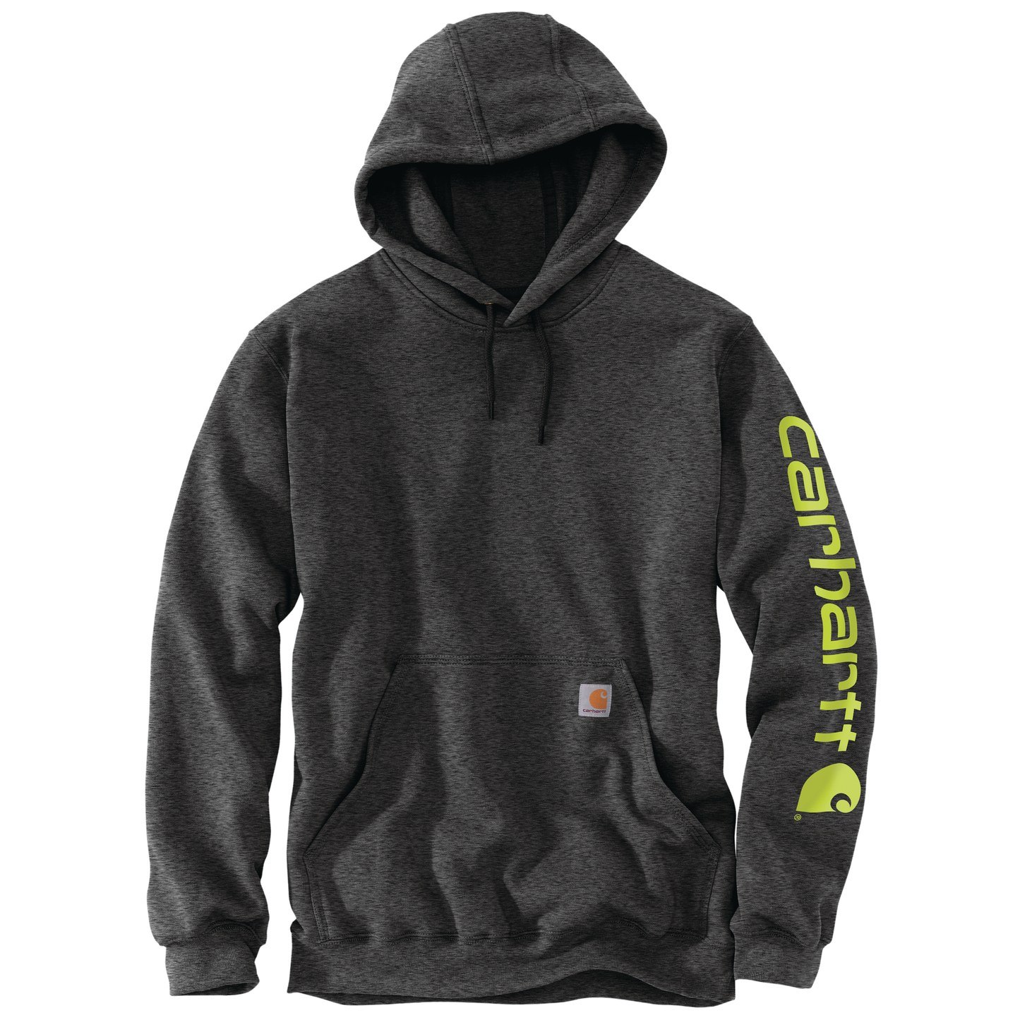 Carhartt Men's Loose Fit Midweight Logo Sleeve Graphic Hoodie