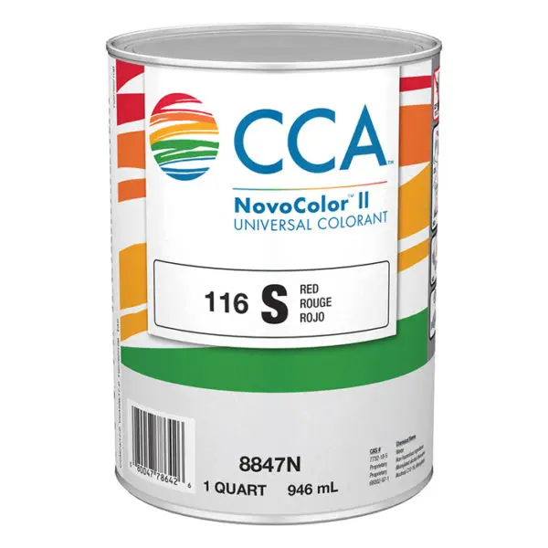 Universal red colorant in 1 quart container for paint and supplies in home improvement under $100