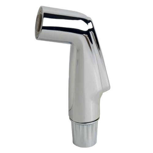 Chrome side spray attachment for kitchen faucets designed for plumbing repair and home improvement projects