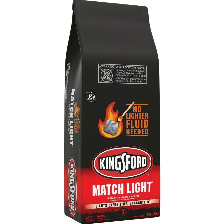 Kingsford Match Light Briquets Charcoal, 12 Lb.