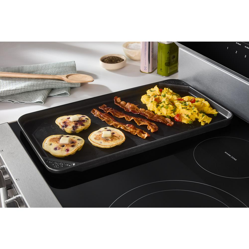 30-inch Electric Smart Range with Air Cooking Technology, No Preheat Air Fry, High Speed Preheat Oven, WipeClean™ Coating, and Steam/Self Clean