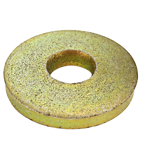 Gold-toned metal clutch washer for John Deere machinery in nuts, bolts, and washers under $50 collection