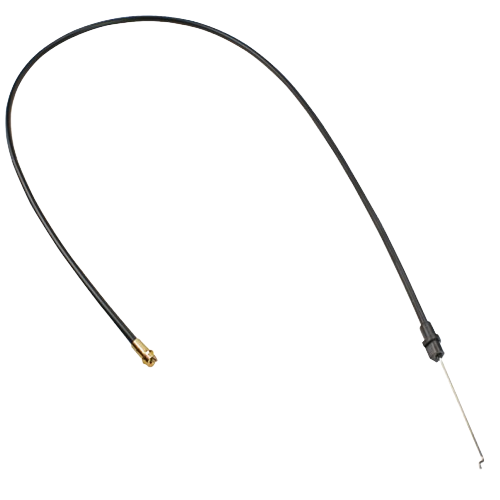 Throttle push pull cable with metal fittings designed for reliable control in John Deere parts and accessories collections under $50