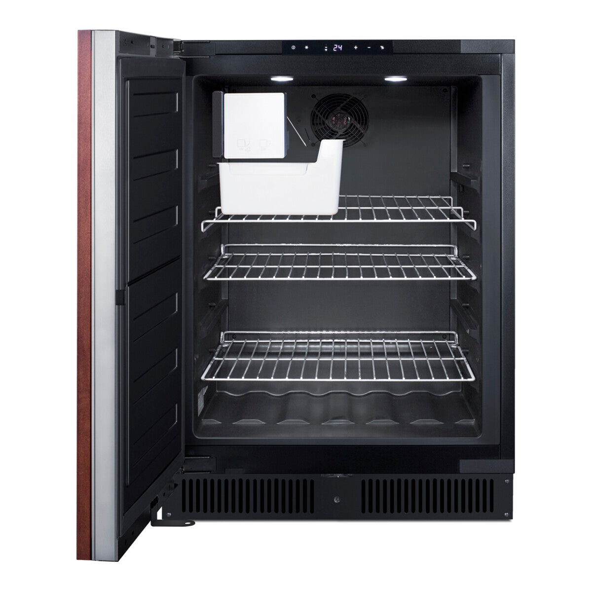 24" Wide Built-In All-Freezer With Icemaker (Panel Not Included)