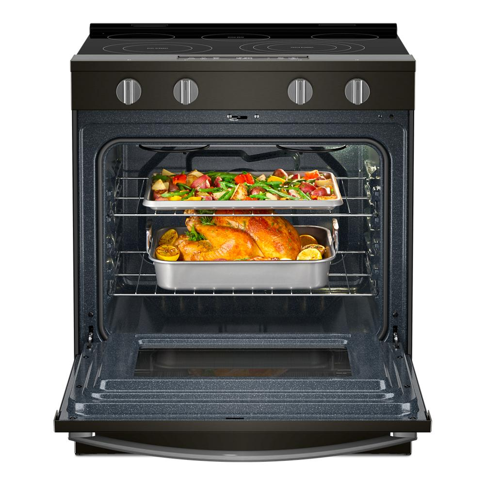 30-inch Electric Smart Range with Air Cooking Technology