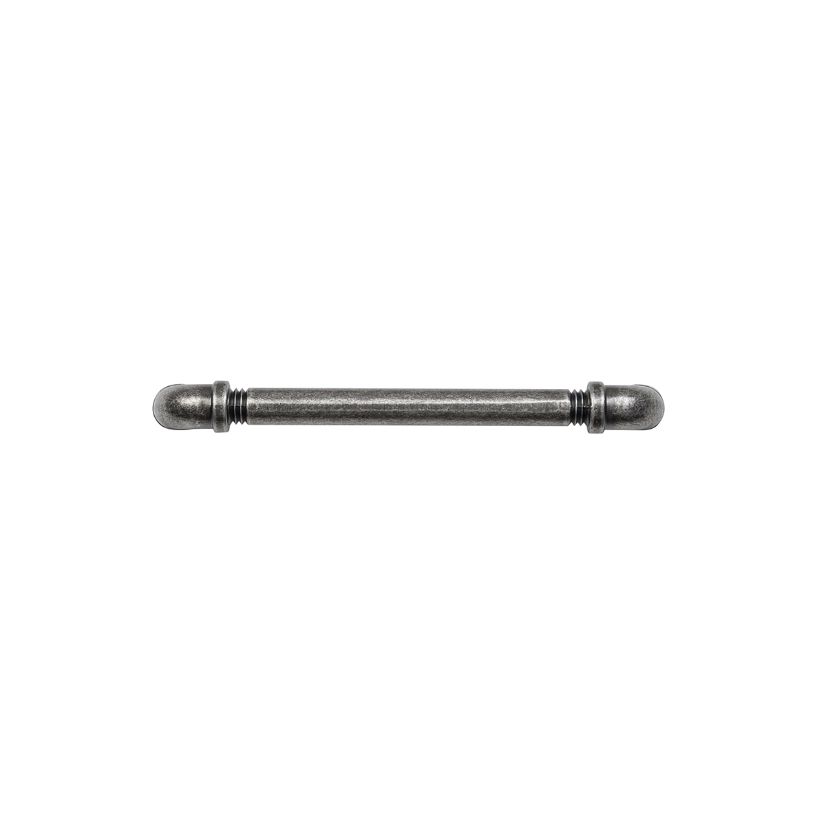 Black nickel vibed pipeline style cabinet pull for furniture hardware in home improvement and under $50 collection