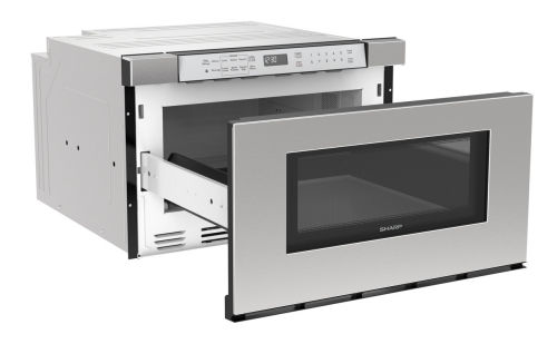 24" Microwave Drawer with 1.2 cu ft cavity,  950W, Sensor, angled touch