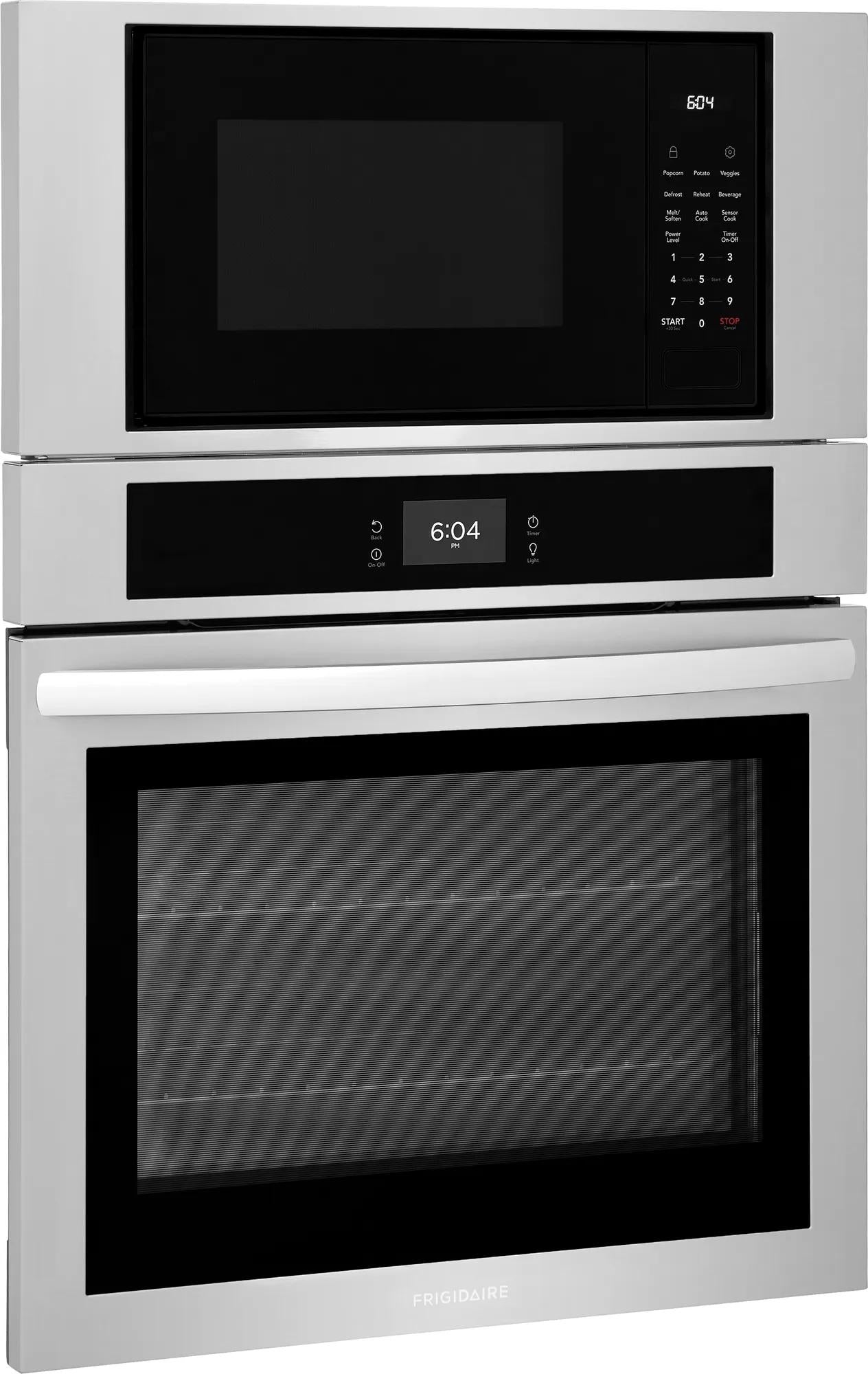 30" Electric Wall Oven and Microwave Combination